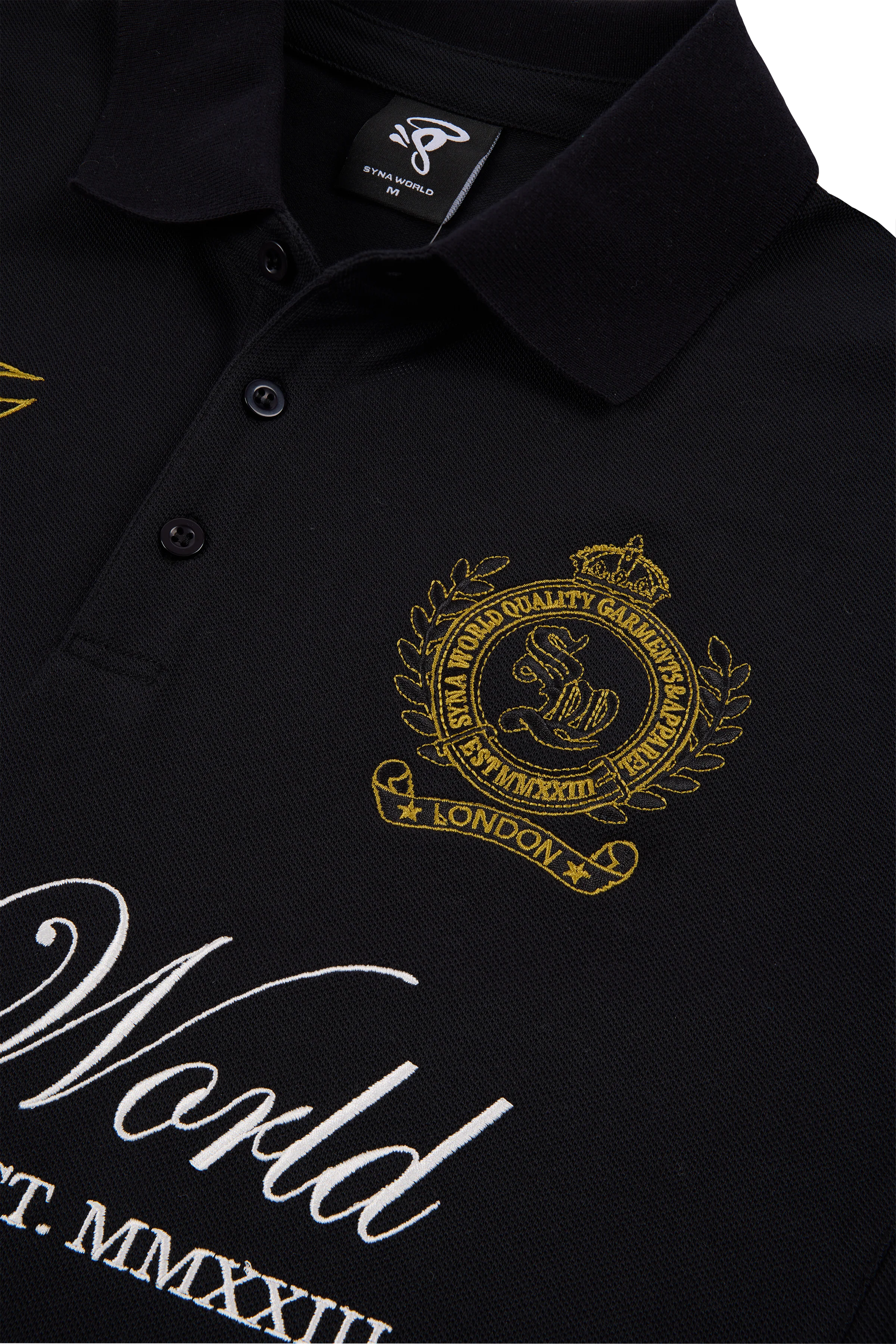 SKL OF SYN POLO - BLACK - Image 3