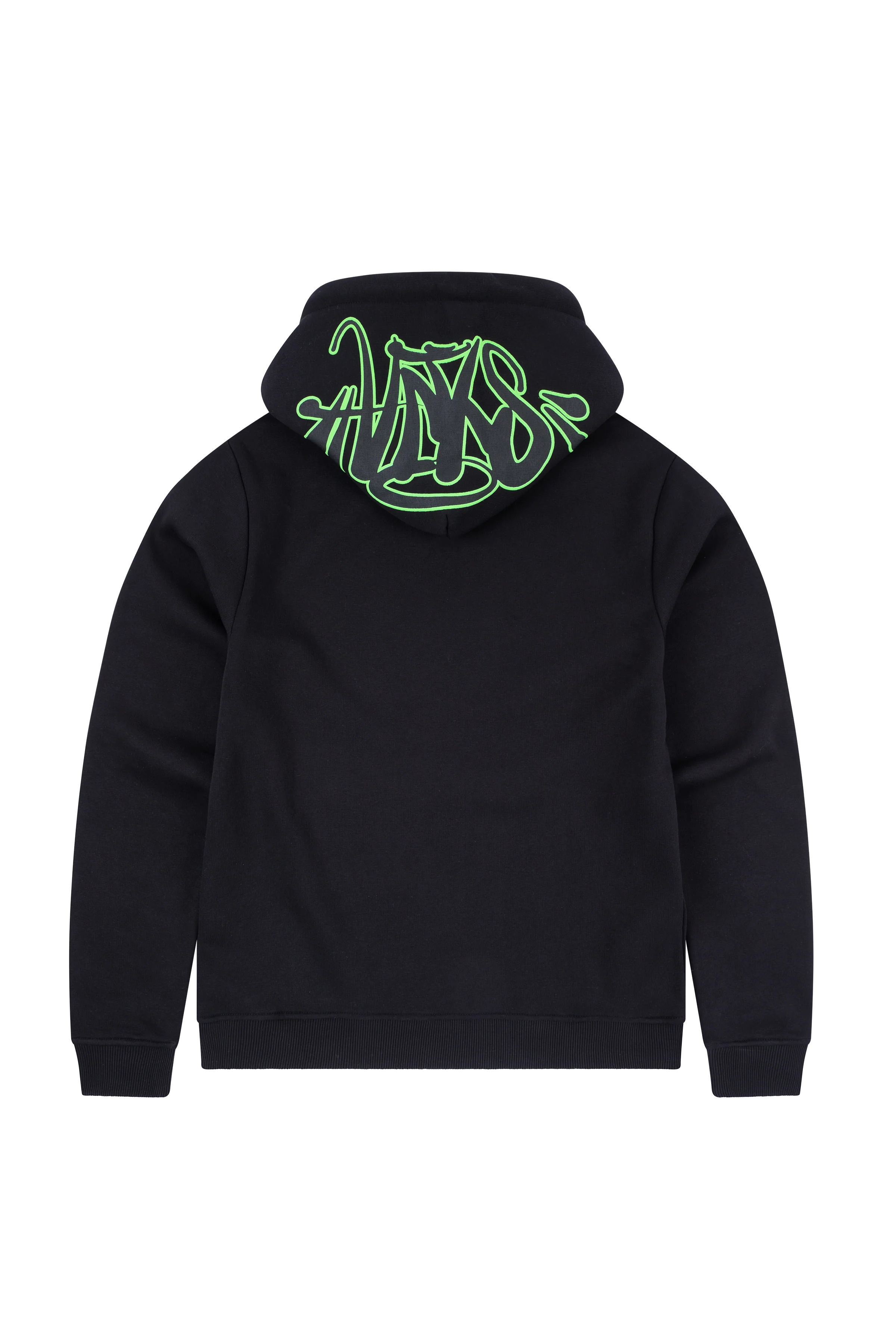 SYNA OG HOOD - BLACK/NEON GREEN - Image 2